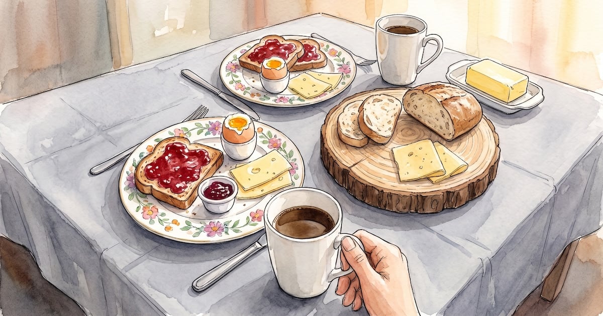 Desayuno con más fibra: el camino de la góndola al plato sin revoluciones en la cocina