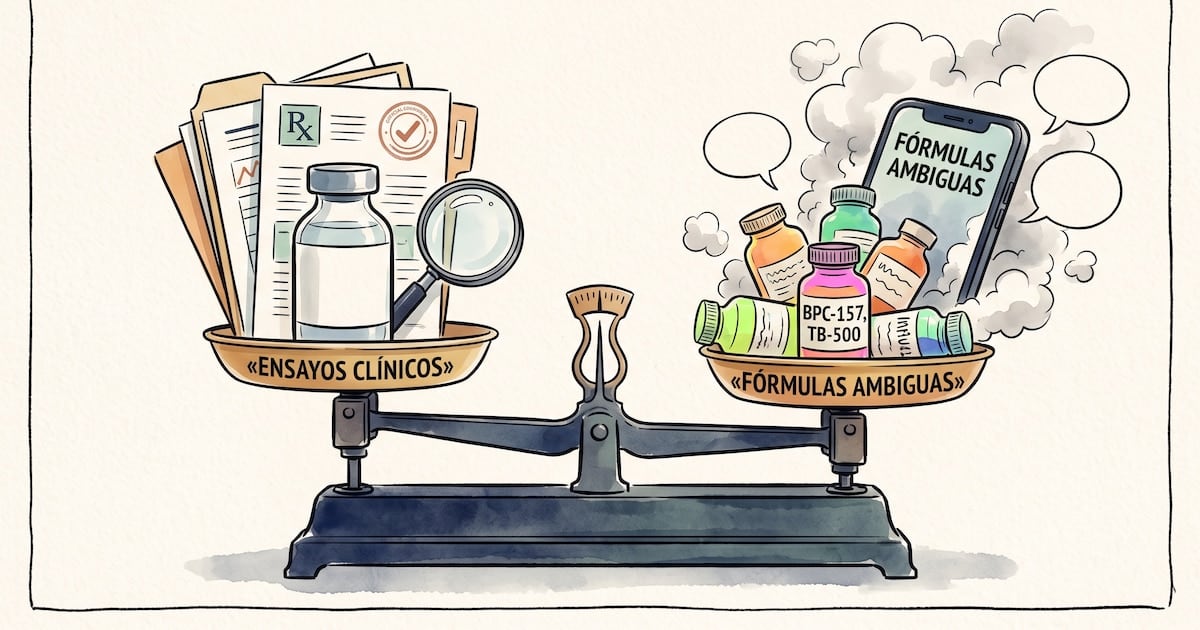 Péptidos bajo la lupa: la advertencia de un médico de Nueva York sobre lo que se vende y lo que la ciencia aún no respalda