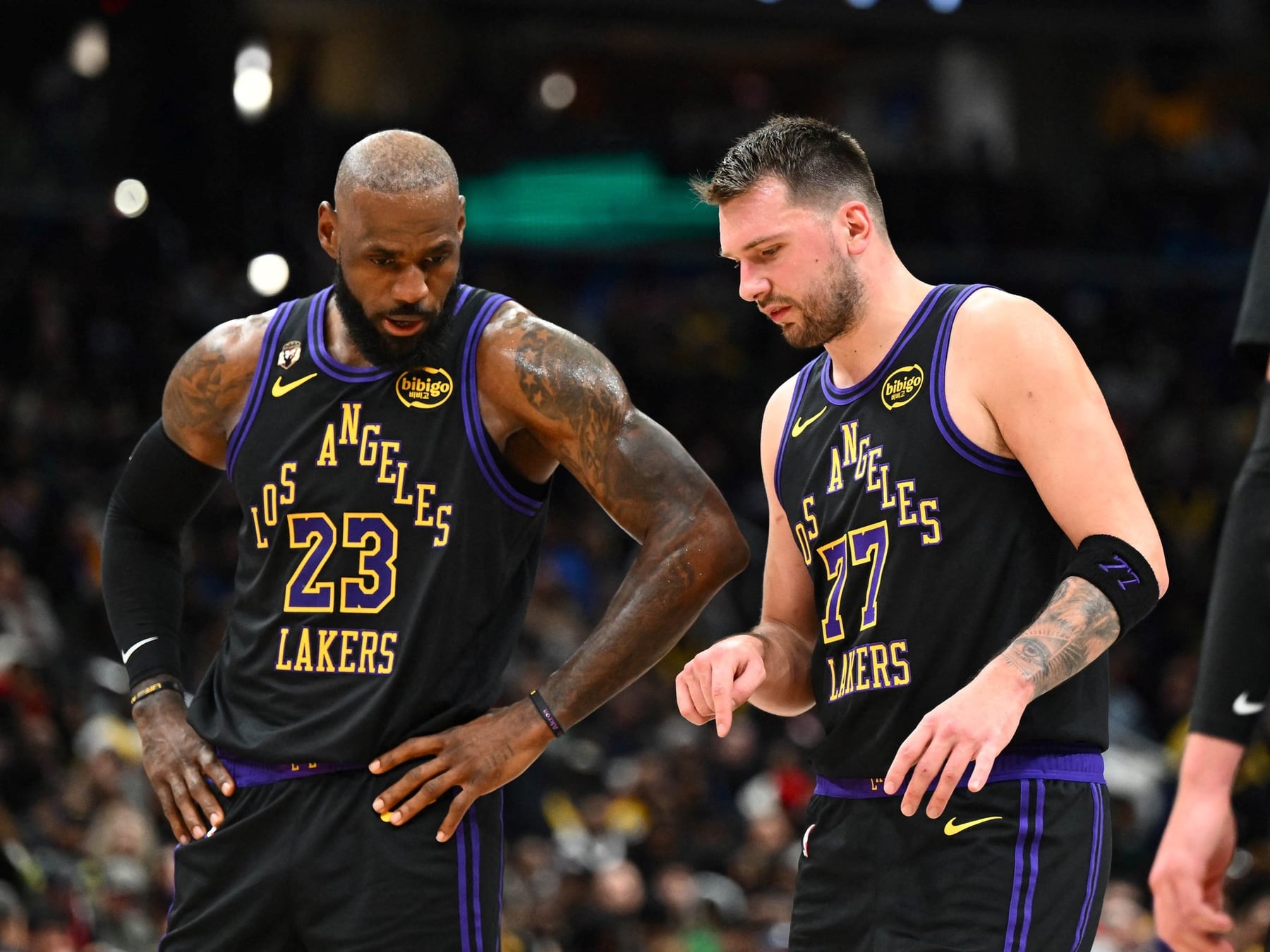 Doncic avisó que viene con hambre y los Lakers pasaron por arriba a Utah en la previa