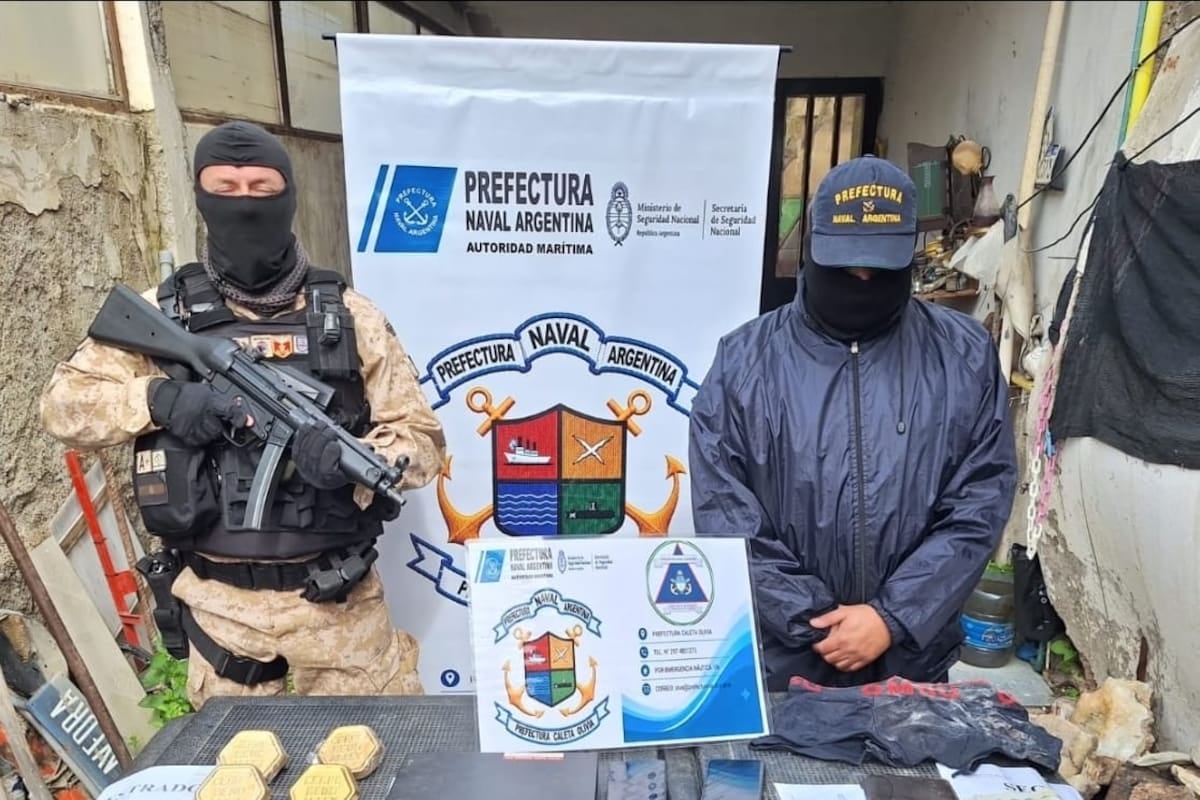 Diez kilos de oro dentro de un inodoro: dos allanamientos en Caleta Olivia en el marco de una causa por desaparición