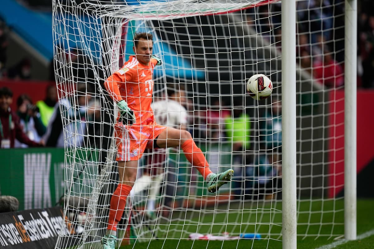 Neuer se comió el partido y Bayern se comió un empate en Augsburgo