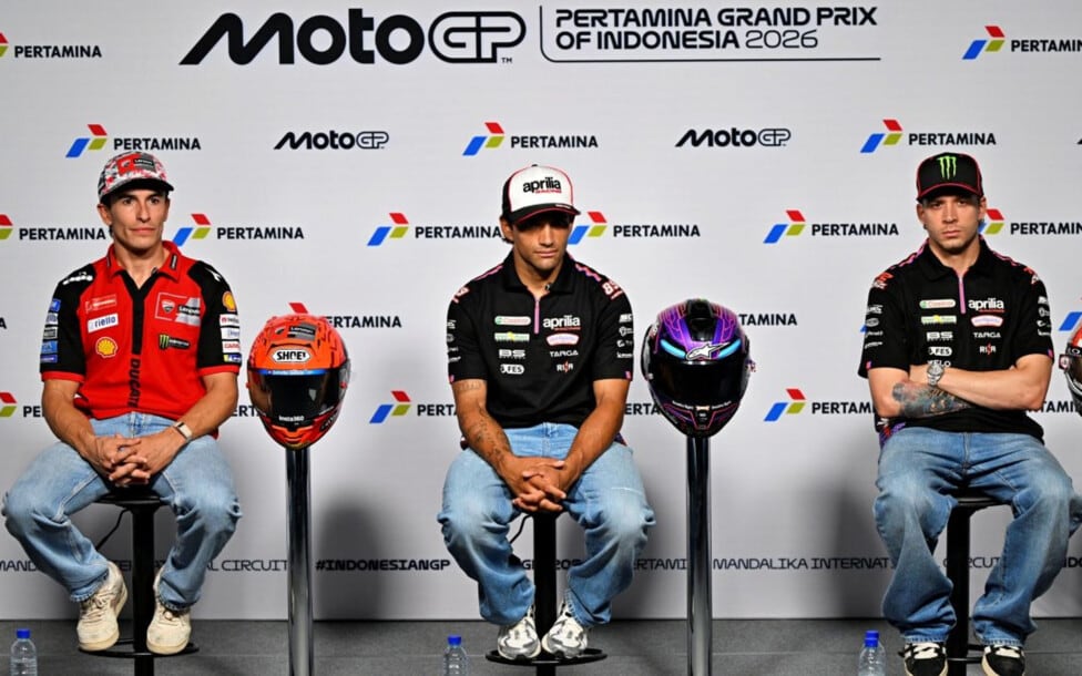 Aprieta el corsa: Aprilia ya se sienta a la mesa para decidir si le pone el equipo a Jorge Martín o deja que gane el que pintó mejor