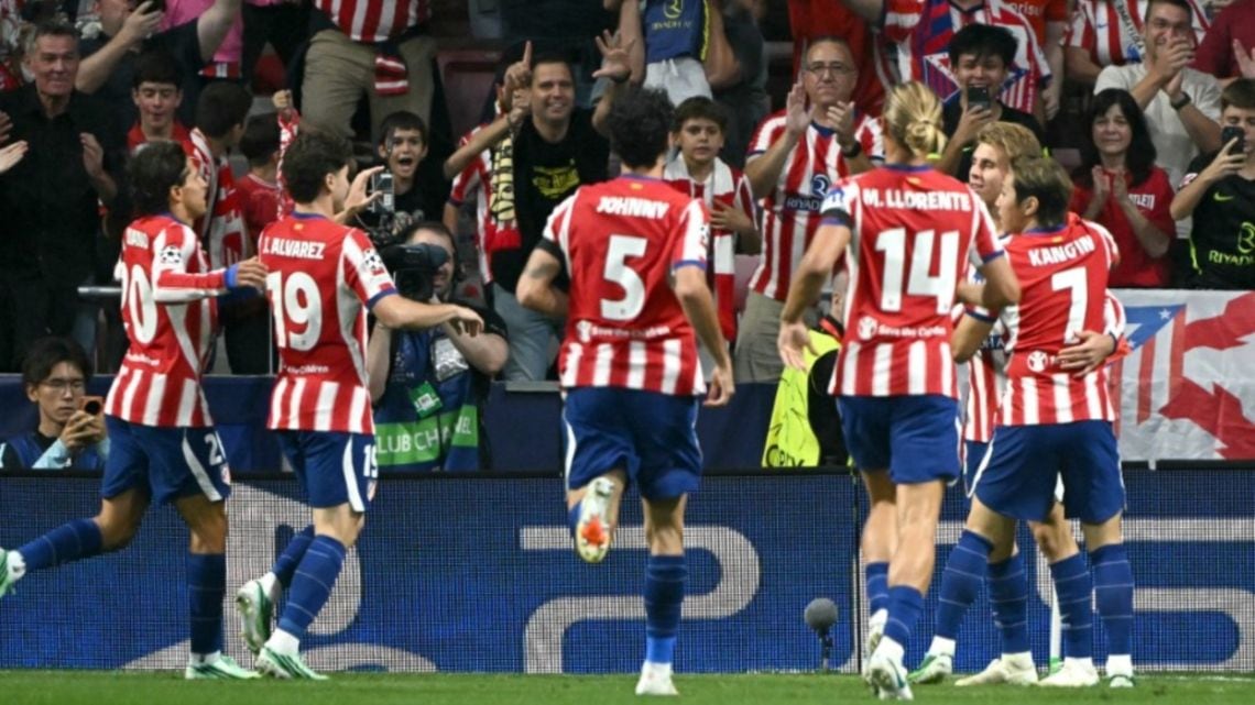 El Atleti se sacó la espina y le pintó la cara al United en el Metropolitano