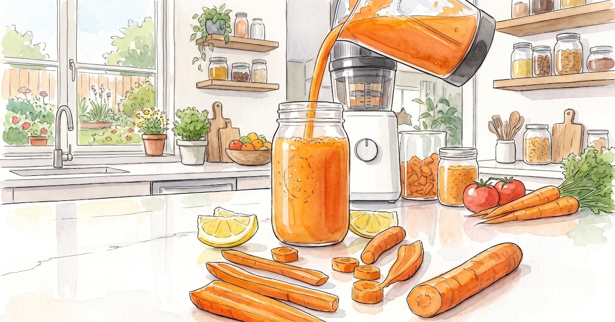 Jugo o entera: la zanahoria que se toma y la que se muerde