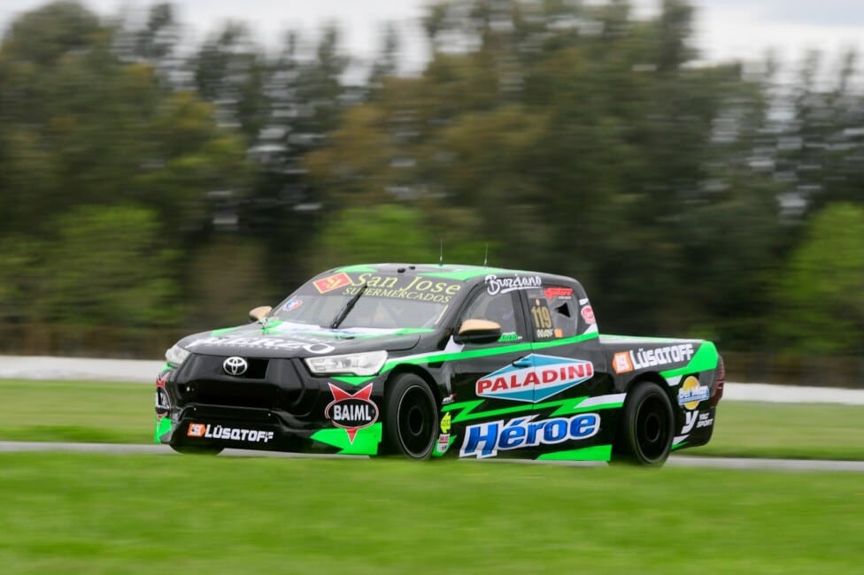 Palazzo manda en La Plata y se acomoda con todo para la clasificación del TC Pick Up