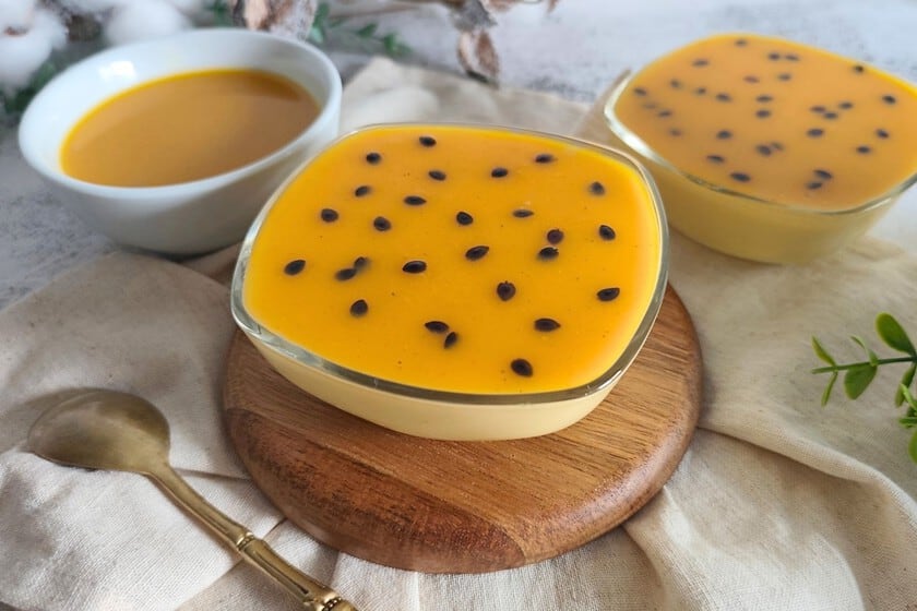 Mousse de maracuyá bien fresca: la receta que te salva el verano sin prender el horno
