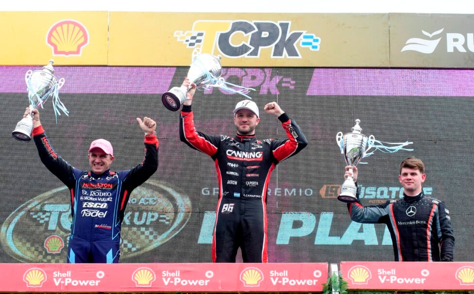 Canapino se calzó la corona del momento y va por la Triple Corona otra vez, esta vez toda con Chevrolet