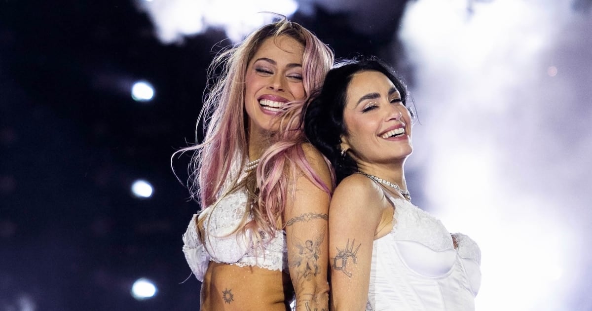 Lali Espósito convirtió un River Plate en una escena deska(dsf) novias y colegas