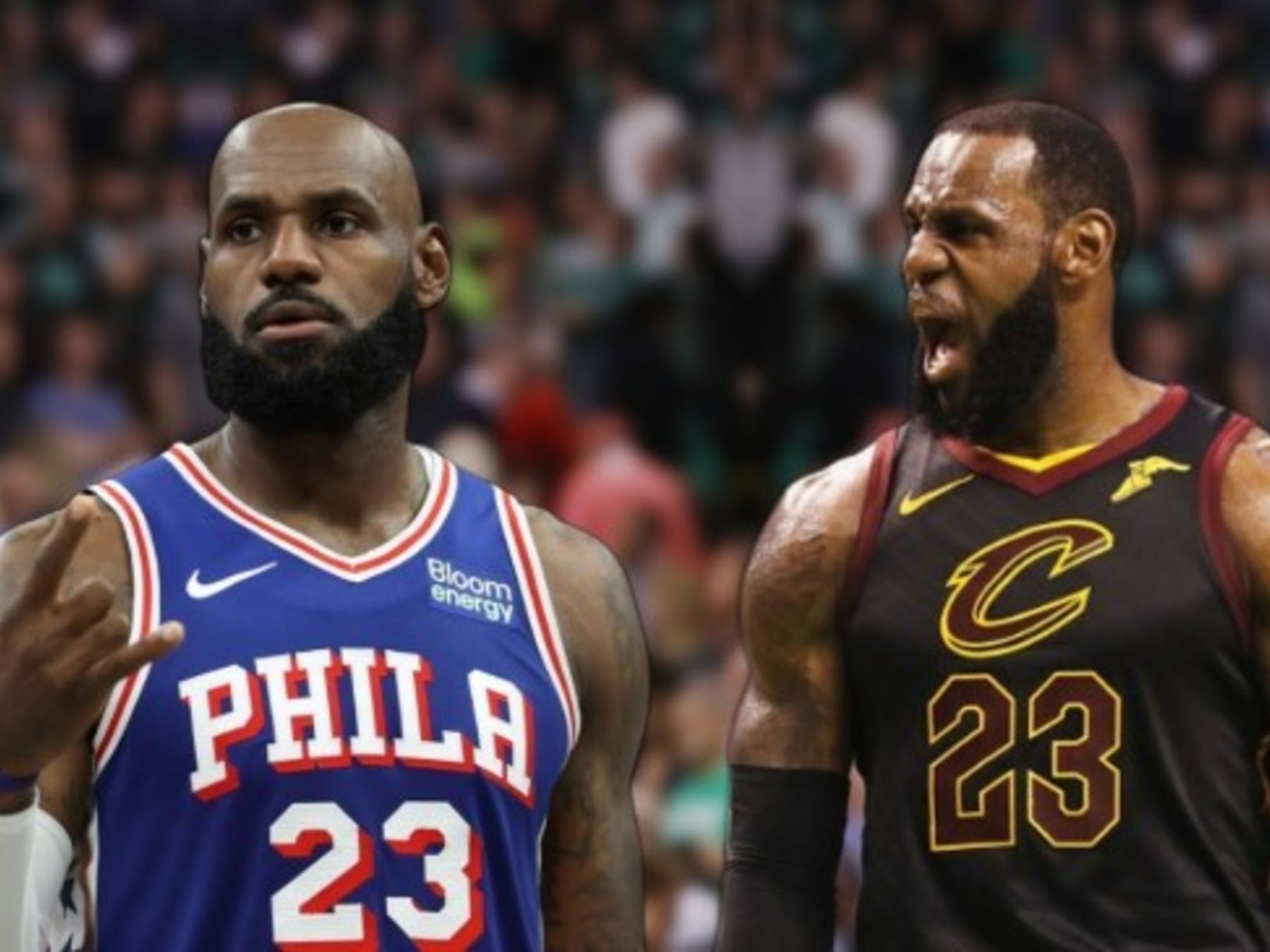 LeBron vuelve a casa, pero esta vez lleva la camiseta de Philadelphia
