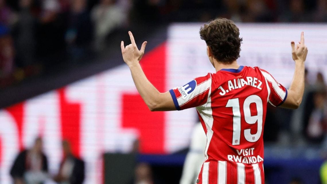 La Araña se sacudió la: Álvarez le dio al Atlético unstompi 