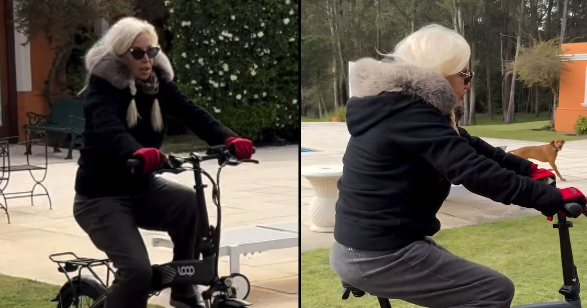 Susana Giménez pedals en Punta del Este con sus perros como parte de un nuevo_decoder